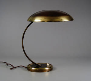 Christian Dell. Kaiser bordlampe