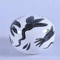 SKULPTUR, Glas, Caramba, Ulrica Hydman-Vallien, Kosta Boda.