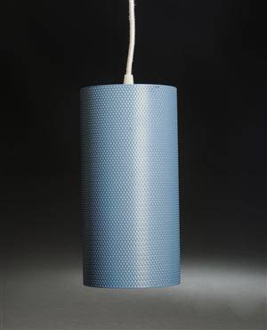 Barba Corsini  Joaquim Ruiz Millet. Pendel, model Pedrera PD3, blå