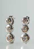 Par ørestikkere - Ca. 0.50 ct. 2