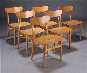 Dansk møbelproducent, spisestole, bøgetræ 6