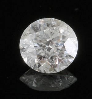1 Loose brilliant cut diamond 0.32ct