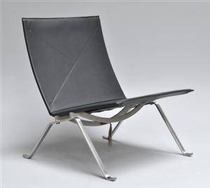 Poul Kjærholm. PK-22 hvilestol med ID-nummerbevis 