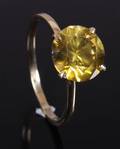Solitaire ring ca. 2.54 ct.