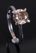 Solitaire ring ca. 1.54 ct.