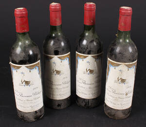 4 flasker Château Mouton Baronne Philipe 1978 4