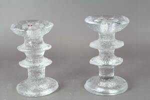 Ljusstakar Iittala Festivo Timo Sarpaneva sign TS 2 st