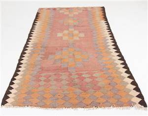 Persisk Harsin nomade kelim, 245x138 cm.