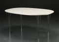 Piet Hein  Bruno Mathsson. Super Ellipse spisebord 