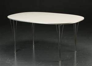 Piet Hein  Bruno Mathsson. Super Ellipse spisebord