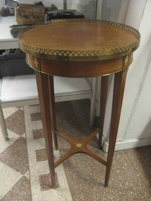 Lampbord, Gustaviansk stil