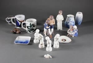 Royal Copenhagen samt BG, figurer, vaser m.m. 16