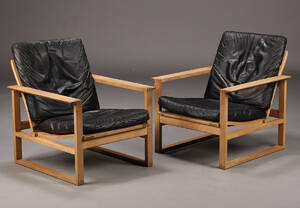 Børge Mogensen. To slædestole, model 2256 2