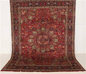 Handknuten persisk matta, Mashad 305 x 245 cm