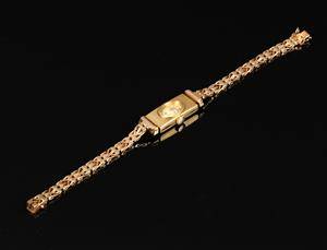 Baume Mercier vintage damearmbåndsur af 14 kt. guld