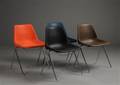 Robin Day. Fire stabelstole af plast 4