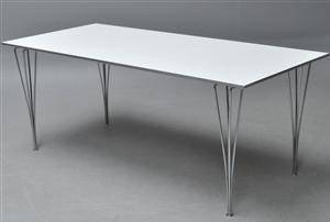 Piet HeinBruno Mathsson. Rektangulært bord 180 x 80 cm