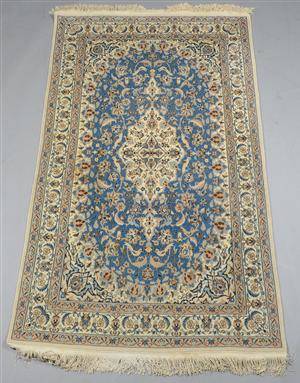 Persisk Nain tæppe, 200x118 cm.