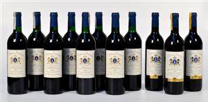 11 fl Chateau Fontaine, Medoc, Cru Bourgeois, 1996 og 1998. 11