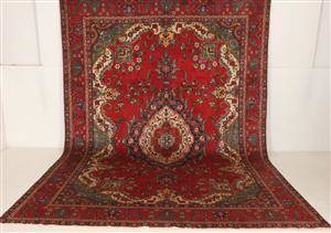 Persisk Tabriz tæppe, 400X290 cm.