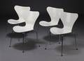 Arne Jacobsen 7stole, hvidlakerede 4