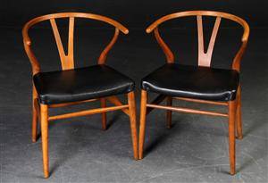 Hans J. Wegner, Y- stol med stel af bejdset bøgetræ 2