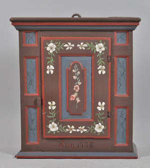 Hängskåp, ca 1780-1820