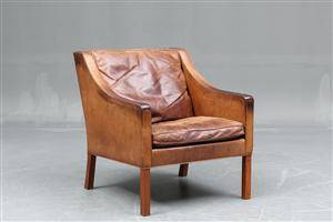 Børge Mogensen. Lænestol, model 2207  