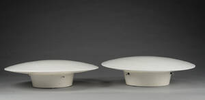 Arne Jacobsen. Par Eklipta væglamper Ø 45 2