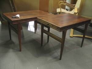 Lampbord, 1 par trä