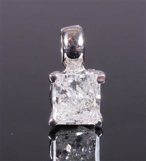 Diamantvedhæng, ca. 0.71 ct.