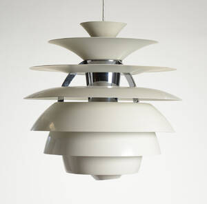 Poul Henningsen for Louis Poulsen, pendel, Kuglelamel Snowball.