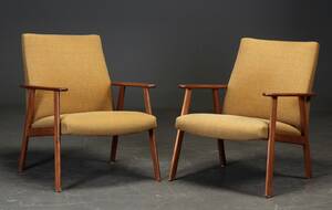 Dansk møbelproducent. Par lænestole