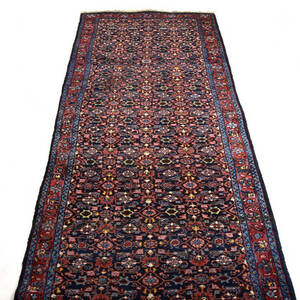 GALLERIMATTA, handknuten, 475x95 cm.