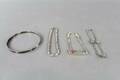Armband i silver 4 st