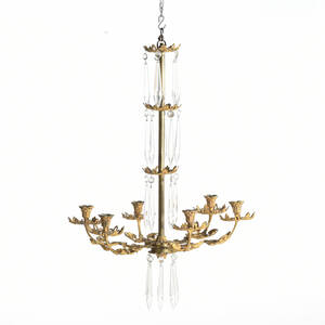 Ljuskrona omkring 1900 oscariansk