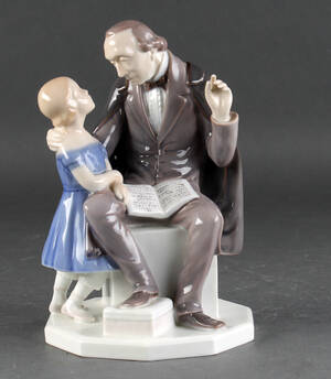 BG. Figur af porcelæn, H. C. Andersen