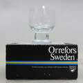 GUNNAR CYRÉN. ÖLGLAS 12 och SHERRYGLAS 12 st, Orrefors, 1900-tal.