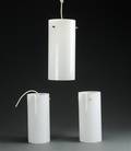 Fog og Mørup, tre pendler med cylinderform 3 