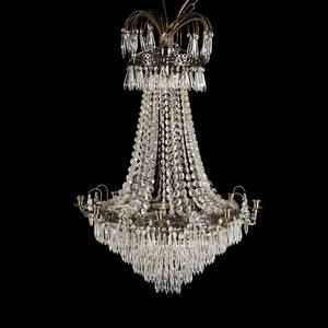 Ljuskrona Karl Johan-stil