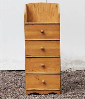 Lådfack med fyra lådor, 181900-tal