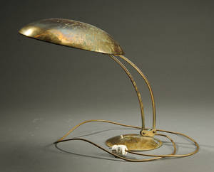 Kaiser bordlampe af messing
