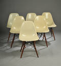 Charles Eames 1907-1978. Sæt på seks skalstole 6