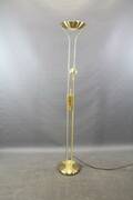 Golvlampa uplight i gulmetall