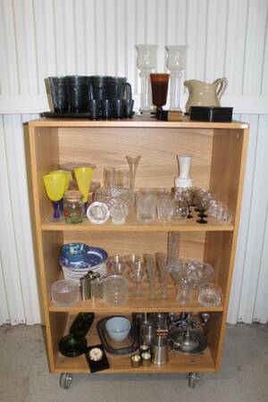 Diverse glas och porslin mm