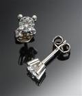 Et par diamantørestikker, 0.50 ct 2