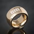 Brillant-Ring, 18 kt. Roségold