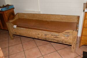 Fållbänk L 170 cm, H 65 cm
