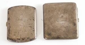 Cigarettetuier 2st, silver