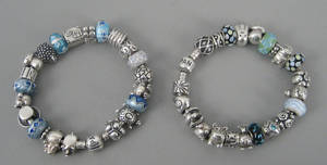 Pandora armlænker m. vedhæng 2